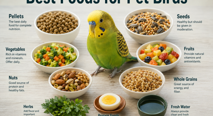 Best Foods for Pet Birds