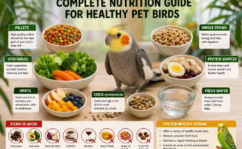 Complete Nutrition Guide for Healthy Pet Birds