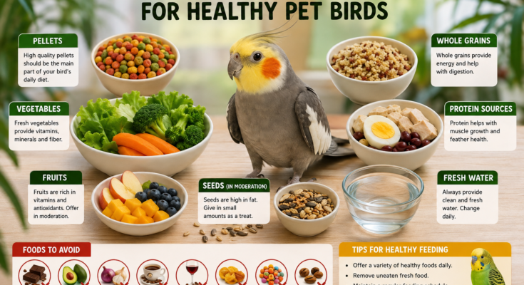 Complete Nutrition Guide for Healthy Pet Birds