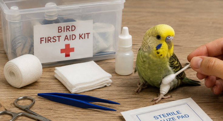 First Aid Tips for Pet Birds